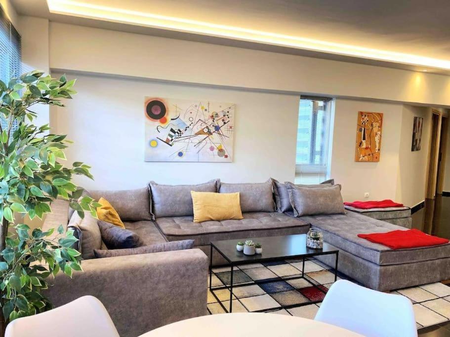 New Amazinglarge Luxury 4Br Suite/1Min Toacropolis Aten Exteriör bild
