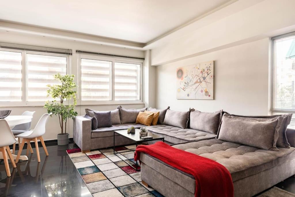 New Amazinglarge Luxury 4Br Suite/1Min Toacropolis Aten Exteriör bild
